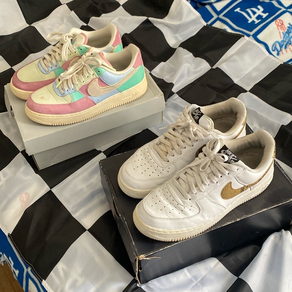 Air Force One low bundle size 9 (2 pairs) OBO - Picture 1 of 10